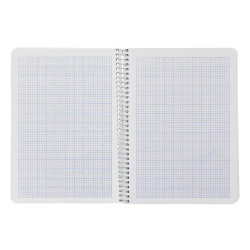 Cuaderno espiral liderpapel a5 smart tapa blanda 80h 75gr rayado nº46 colores surtidos