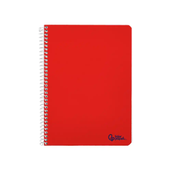Cuaderno espiral liderpapel a5 smart tapa blanda 80h 75gr rayado montessori 5mm colores surtidos