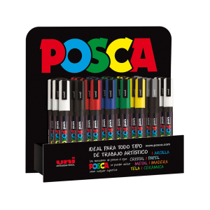 Rotulador uni-ball posca...