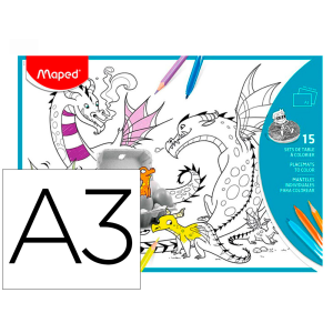 Mantel para colorear maped...