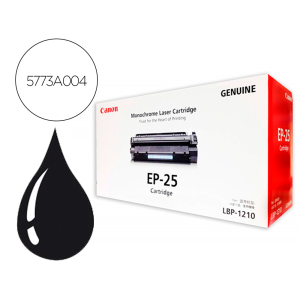 Toner canon ep25 lbp1210 negro