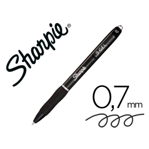 Boligrafo sharpie retractil...
