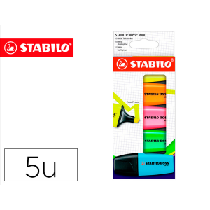 Rotulador stabilo boss mini...