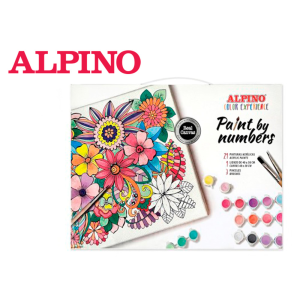 Set de pintura alpino color experience pinta por numeros