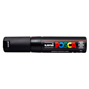Rotulador uni posca pc-7m negro