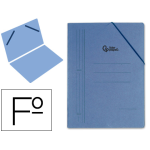 Carpeta liderpapel gomas...
