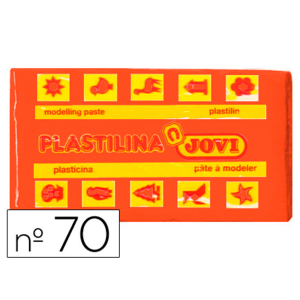 Plastilina jovi 70 naranja...