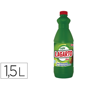 Lejia con detergente...
