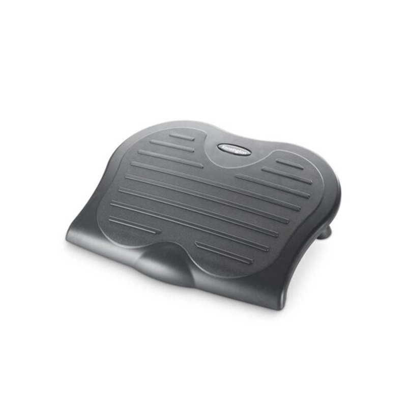 Reposapies kensington solesaver 3 alturas ajustablescolor negro 450x350 mm