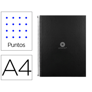 Cuaderno espiral a4 micro...