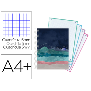 Cuaderno espiral oxford...