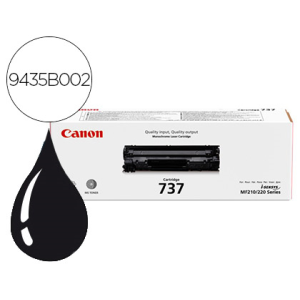 Toner canon 737 negro...