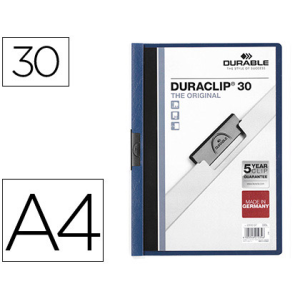 Carpeta duraclip dossier...