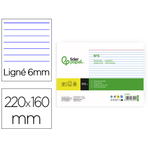 Ficha liderpapel rayada nº5...