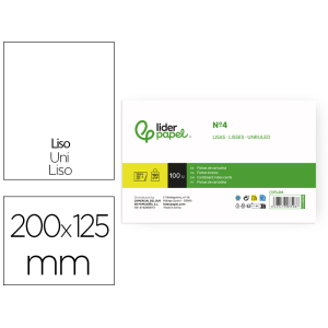 Ficha liderpapel lisa nº4...