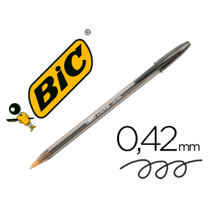 Boligrafo bic cristal...