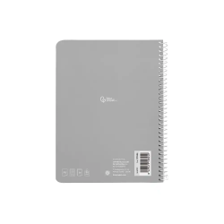 Cuaderno espiral liderpapel a5 witty tapa dura 80h 90gr cuadro 3mm con margen colores surtidos