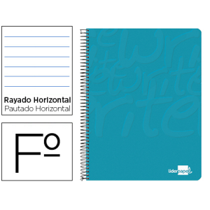 Cuaderno espiral liderpapel...