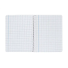Cuaderno espiral liderpapel a5 witty tapa dura 80h 90gr cuadro 3mm con margen colores surtidos
