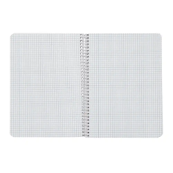 Cuaderno espiral liderpapel a5 witty tapa dura 80h 90gr cuadro 5mm con margen colores surtidos