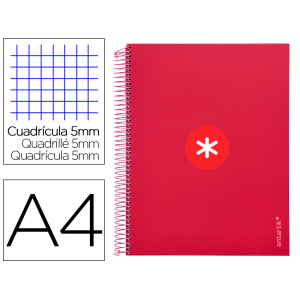 Cuaderno espiral a4 micro...