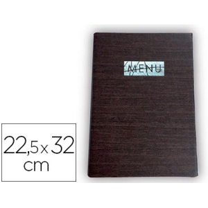 Porta menus liderpapel pu...