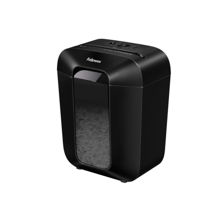 Destructora de documentos fellowes lx50 negra capacidad de corte 9 hojas p4 destruye grapas clips y tarjetas
