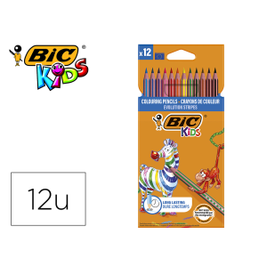 Lapices de colores bic...