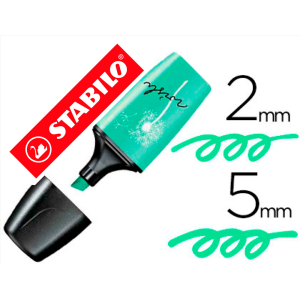 Rotulador stabilo boss mini pastel love pizca de menta