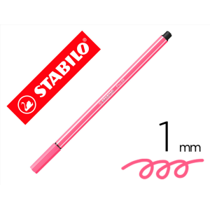 Rotulador stabilo acuarelable pen 68 carne oscuro punta gruesa 1mm