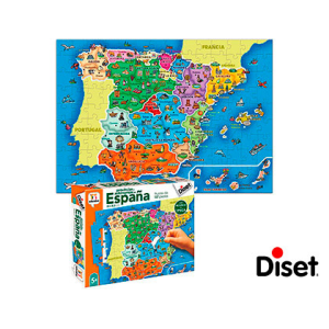 Juego diset didactico provincias de españa