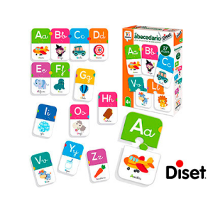 Juego diset educativo el abecedario