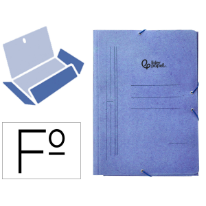 Carpeta liderpapel gomas...