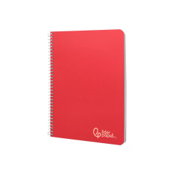 Cuaderno espiral liderpapel a5 witty tapa dura 80h 90gr rayado nº46 con margen colores surtidos