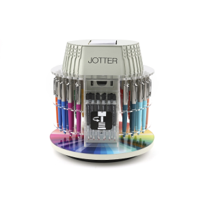 Boligrafo parker jotter originals expositor carrousel con 40 unidades colores surtidos + 40 recambios
