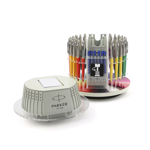 Boligrafo parker jotter originals expositor carrousel con 40 unidades colores surtidos + 40 recambios