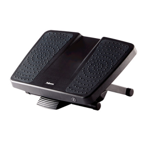 Reposapies fellowes ultimate serie professional ajustable 3 alturas negro 100x388x338 mm