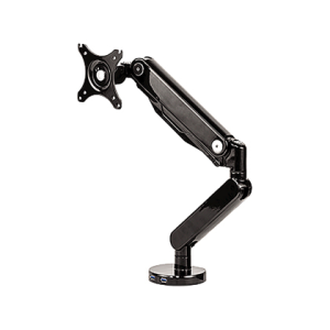 Brazo para monitor fellowes serie platinum 1 pantalla ajustable altura normativa vesa hasta 8 kg negro