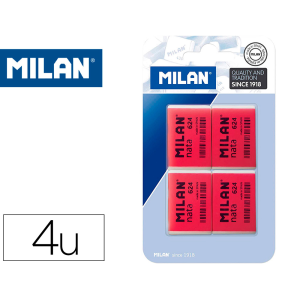 Goma de borrar milan nata...