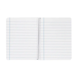 Cuaderno espiral liderpapel a5 witty tapa dura 80h 90gr pauta estrecha 2,5mm con margen colores surtidos