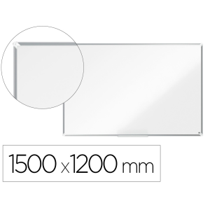 Pizarra blanca nobo premium plus melamina 1500x1200 mm
