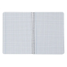 Cuaderno espiral liderpapel a5 witty tapa dura 80h 90gr milimetrado 2mm colores surtidos