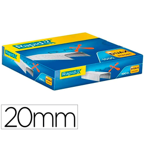 Grapas rapid duax strong caja de 1000 unidades