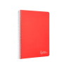Cuaderno espiral liderpapel a5 witty tapa dura 80h 90gr liso sin margen colores surtidos
