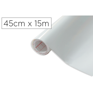 Rollo adhesivo d-c-fix blanco ancho 45 cm largo 15 mt