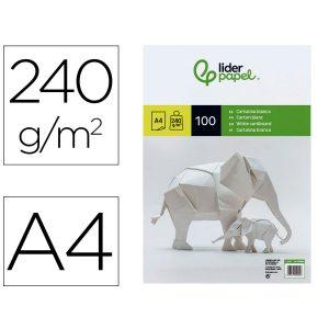 Cartulina liderpapel a4...