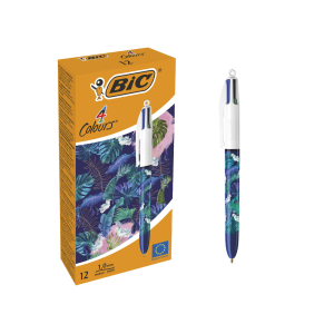Boligrafo bic cuatro...
