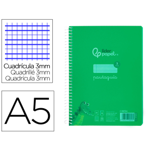 Cuaderno espiral liderpapel...