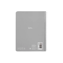 Cuaderno espiral liderpapel a5 witty tapa dura 80h 90gr rayado montessori 5 mm colores surtidos