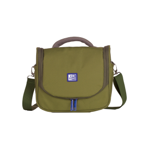 Bolsa isotermica oxford b-foodie rpet color verde militar 220x250x160 mm